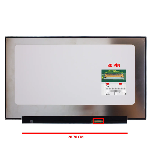 N173HCE-E3C REV.C2 17.3 inç 1920x1080 30 Pin IPS Notebook Laptop LCD LED Ekran