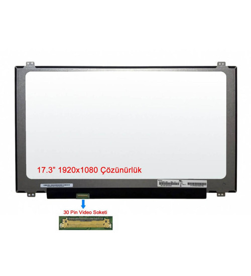 Asus Vivobook X705UF 17.3 inç 1920x1080 30 Pin Ref. Notebook Laptop LCD LED Ekran