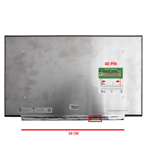 HP Pavilion 15-CS0093CA 15.6 inç 1920x1080 40 Pin Dokunmatik Notebook Laptop LCD LED Ekran