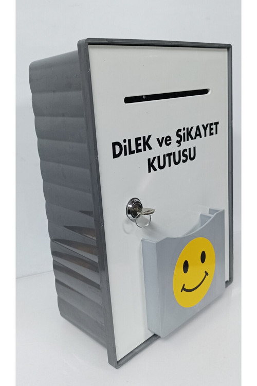 PLASTİK VE REKLAM ÜRÜNLERİ DİLEK VE ŞİKAYET KUTUSU