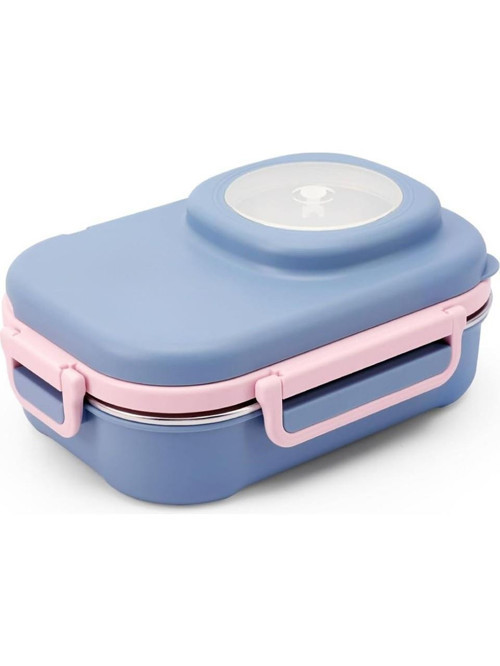 life Paslanmaz Çelik Bento Lunch Box Beslenme Kabı 600 ml (Karışık Renk 1 Adet)