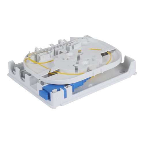 Fiber FTTH Kutusu 2 Port SC SX, 2 Adet SC Pigtail + 2 adet SC SX Adaptör