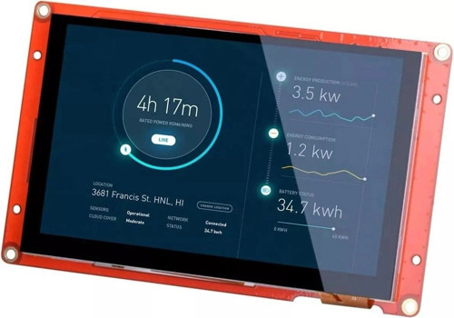 NX8048P050-011R 5.0 Inch Nextion HMI Display R-Rezistif Ekran Dokunmatik