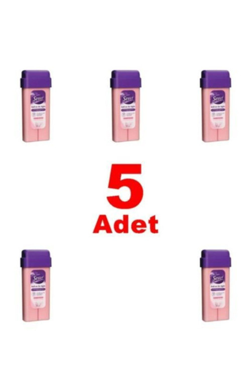 Pudralı Hassas Ciltler için Roll-On Sir Ağda 5 x 100 ml