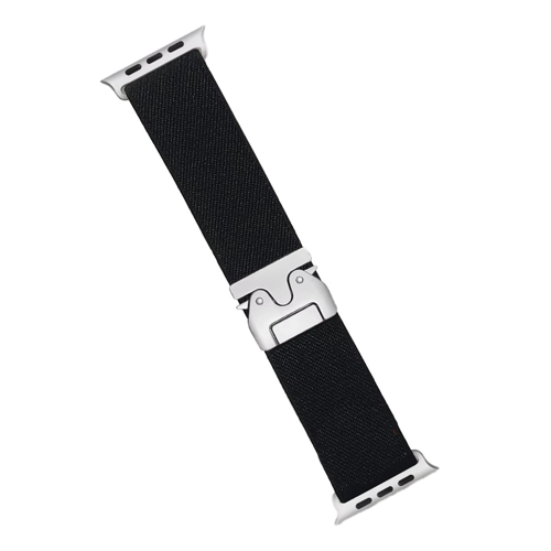 Apple Watch 42mm Forest Kumaş Kordon - Siyah