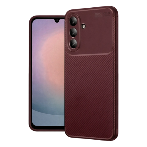 Samsung Galaxy A37 5g Auto Focus Karbon Kapak - Bordo