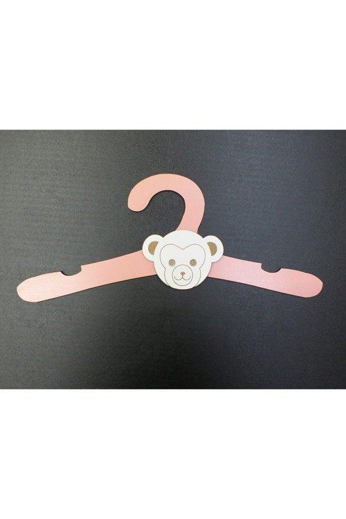 Ahşap Lazer Kesim Mdf Hayvan Figürlü Çocuk Askısı 6 Lı Set