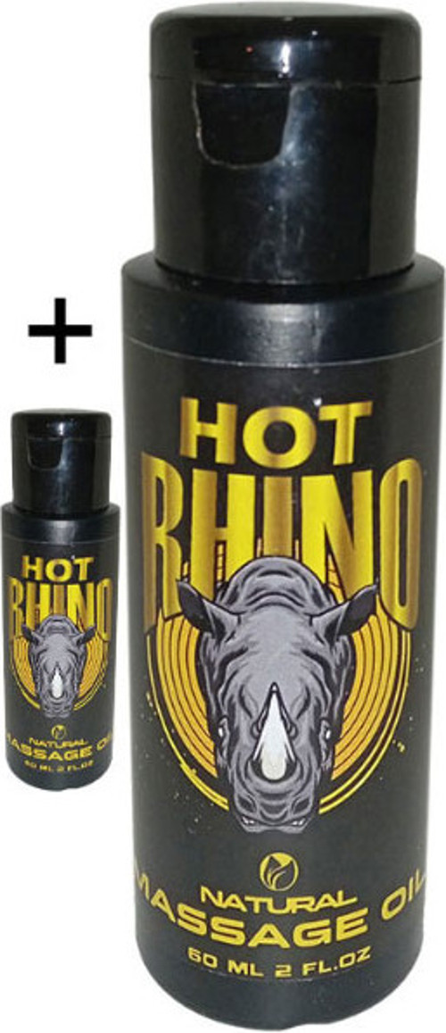 Bonie Rhino 2 Adet Bay Bayan Masaj Yağı 60 Ml