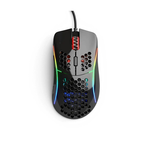 GLORIUS MODEL D GLOSSY BLACK MOUSE (Parlak siyah)