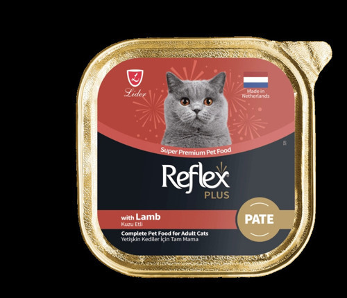 Plus Pate Kuzu Etli 85 gr Yetişkin Konserve Kedi Maması