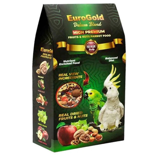 Deluxe Blend Meyveli ve Kuruyemişli Papağan Yemi 650gr
