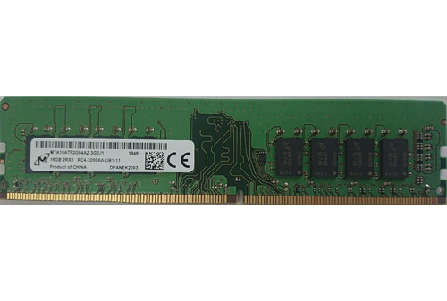 MICRON 16GB DDR4 3200MHz CL22 PC RAM VALUE MTA16ATF2G64AZ-3G2J1