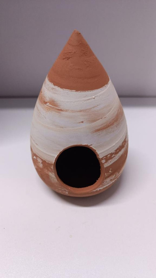 Çömlek Vatoz Küpü Peri Bacası 14x9cm Akvaryum Dekoru