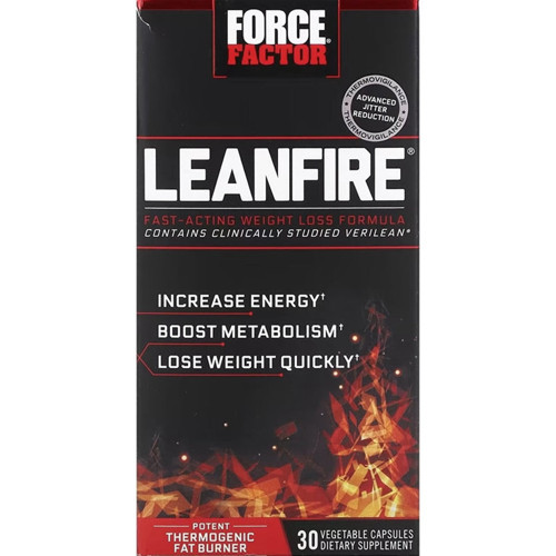 LeanFire Fast Acting Weight Loss Formula 30 Vegetable