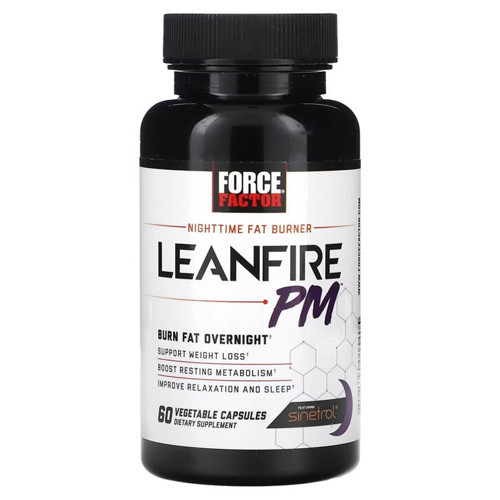 Nighttime Fat Burner Leanfire Pm 60 Vegetable Capsules