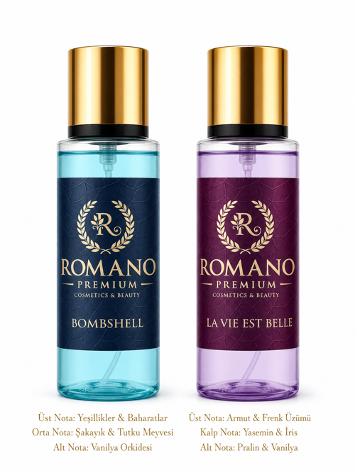 Bomshell-La Vie Est Belle ikili set Vücut Spreyi 150 ml Kalıcı Parfüm Esanslı
