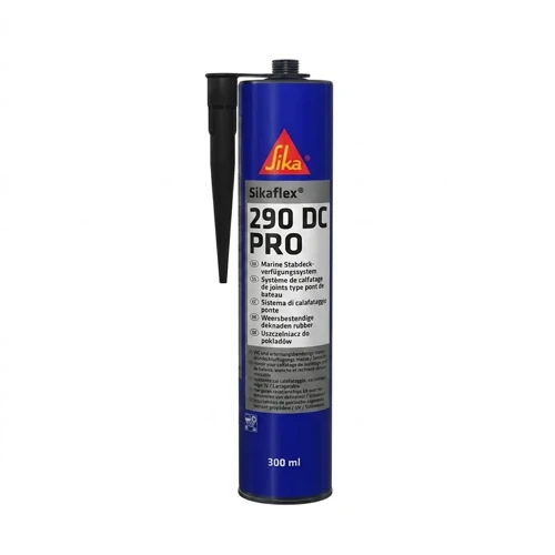 - 290 DC PRO Kartuş Siyah (300 ml ): Geleneksel Ahşap Güverteler İçin Profesyonel Armuz Dolgu Macunu