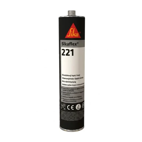 - 221 Kartuş Siyah (300 ml): Çok Amaçlı Yapıştırıcı ve Sızdırmazlık Mastiği