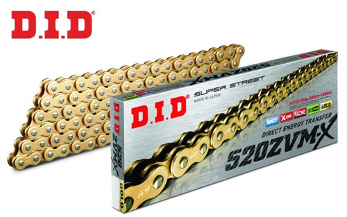 DID 520ZVM-X GOLD X-RİNG ZİNCİR-100 BAKLA