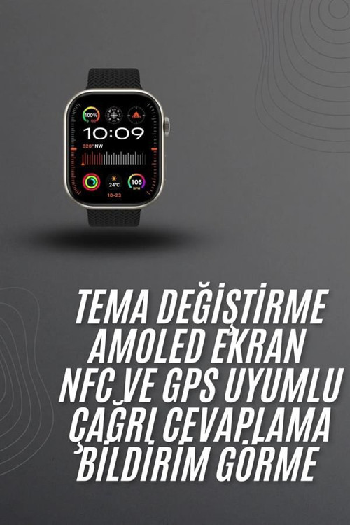 Akıllı saat 2.02 inch Nabız Ölçer Arama Konuşma Müzik Dinleme