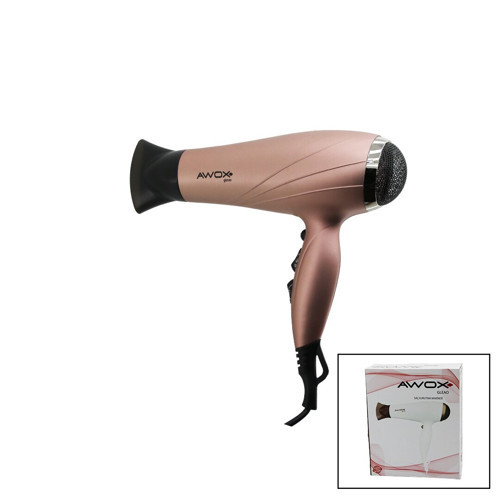 AWOX Gleao Rose Gold Saç Kurutma Makinesi, Soğuk Üfleme, 2 Fan, 3 Isı Kademesi, 2000 W | Lunaev