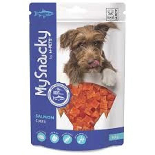 My Snacky Salmon Cubes Köpek Ödülü 80Gr