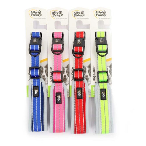 Ally Paws Dog Collar Medium 2Cmx35-50Cm (Asortili)