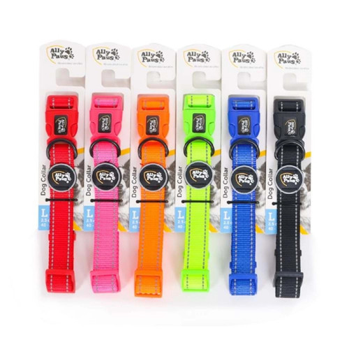 Ally Paws Dog Collar Large 2,5Cmx40-60Cm (Asortili)