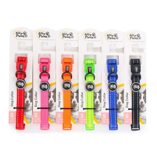 Ally Paws Dog Collar Köpek Boyun Tasması Medium 2cmx35-50cm (Asortili)