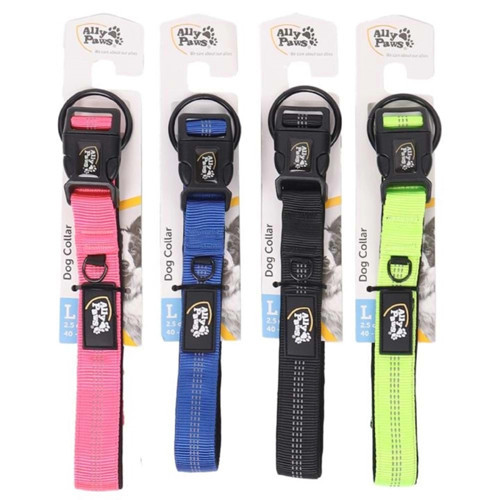 Ally Paws Dog Collar Large 2,5Cmx40-60Cm (Asortili)