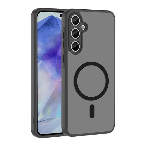 Galaxy A35 Kılıf Magsafe Şarj Özellikli Mat Tasarım Lüx Babet Kapak