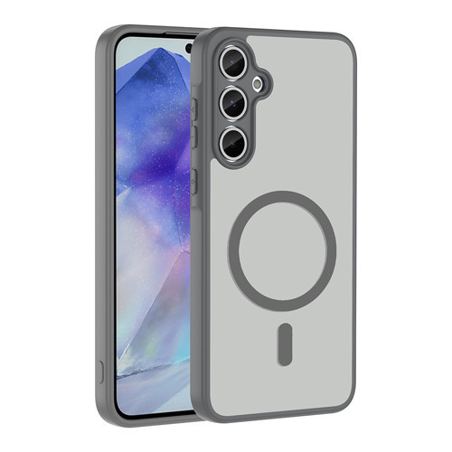 Galaxy A35 Kılıf Magsafe Şarj Özellikli Mat Tasarım Lüx Babet Kapak