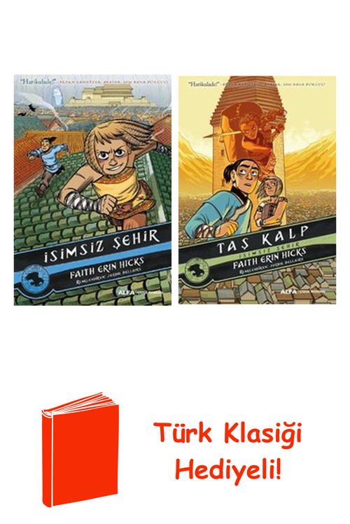 Faith Erin Hicks 2 Kitap Seti + Türk Klasiği Hediye