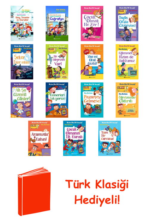 Dan Gutman 15 Kitap Seti + Türk Klasiği Hediye