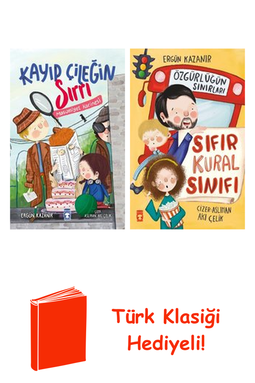 Ergün Kazanır 2 Kitap Seti + Türk Klasiği Hediye