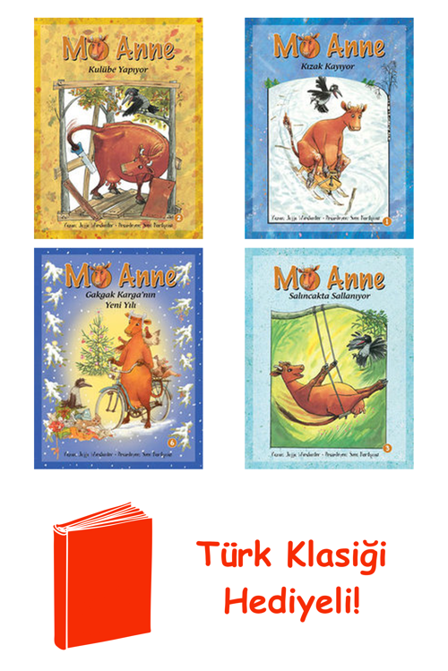 Jujja Wieslander 4 Kitap Seti + Türk Klasiği Hediye