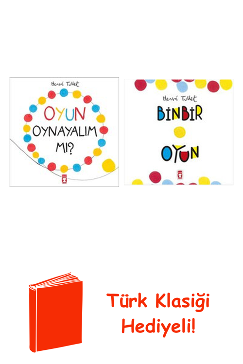 Herve Tullet 2 Kitap Seti + Türk Klasiği Hediye