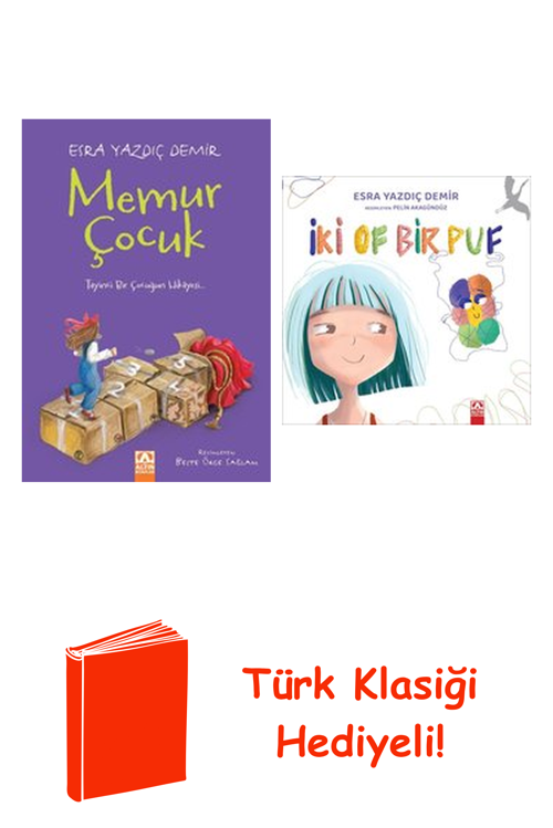 Esra Yazdıç Demir 2 Kitap Seti + Türk Klasiği Hediye