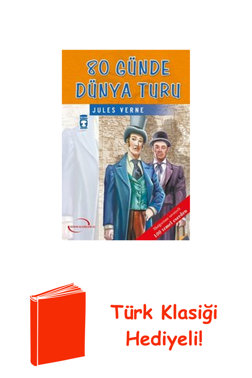 80 Günde Dünya Turu + Türk Klasiği Hediye