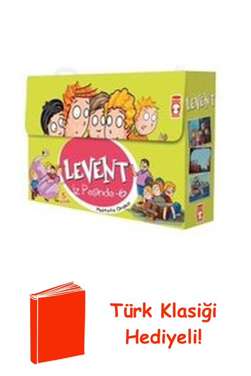 Levent İz Peşinde 6 Seti - 5 Kitap Takım + Türk Klasiği Hediye