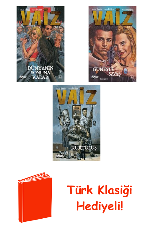 Garth Ennis 3 Kitap Seti + Türk Klasiği Hediye