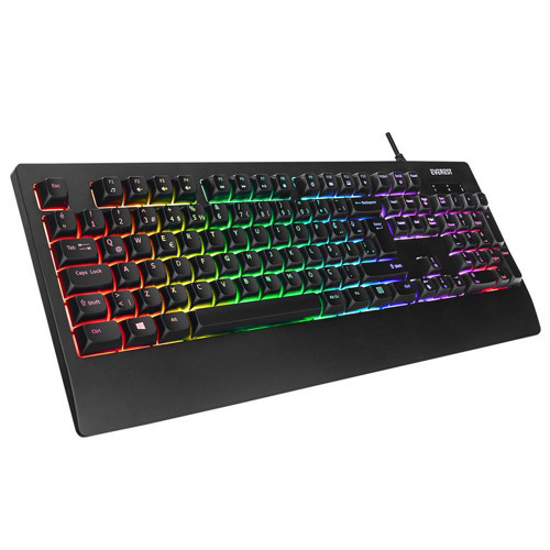 KB-93 Siyah USB Rainbow Aydınlatmalı Q Membrane RGB