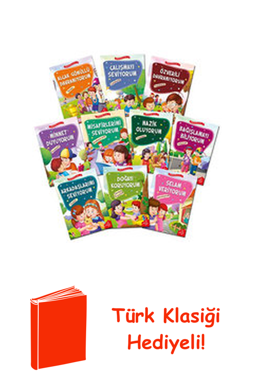 Erdemler Serisi 2 Set - 10 Kitap Takım + Türk Klasiği Hediye