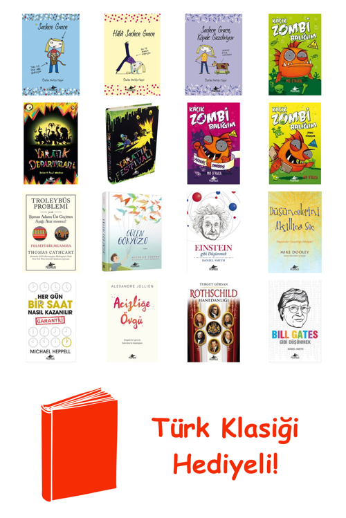 Ezgi Gültekin 16 Kitap Seti + Türk Klasiği Hediye