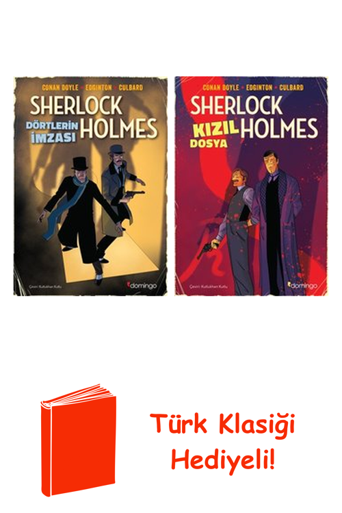 Sir Arthur Conan Doyle 2 Kitap Seti + Türk Klasiği Hediye