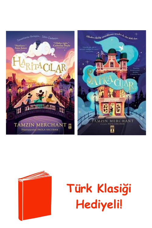 Tamzin Merchant 2 Kitap Seti + Türk Klasiği Hediye