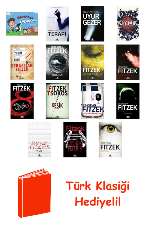 Sebastian Fitzek 15 Kitap Seti + Türk Klasiği Hediye