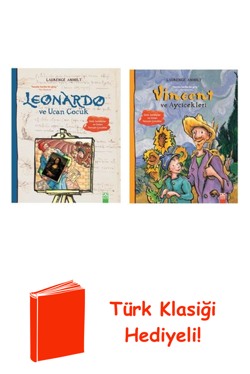 Laurence Anholt 2 Kitap Seti + Türk Klasiği Hediye