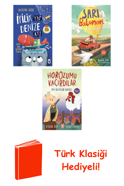 Ayşegül Dede 3 Kitap Seti + Türk Klasiği Hediye