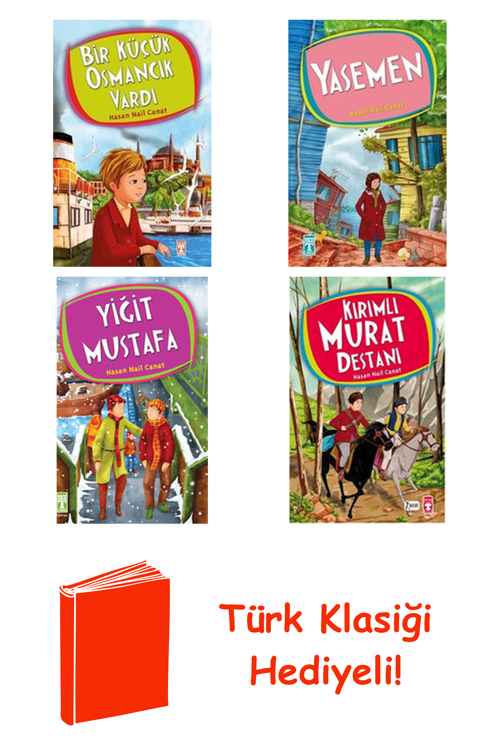 Hasan Nail Canat 4 Kitap Seti + Türk Klasiği Hediye